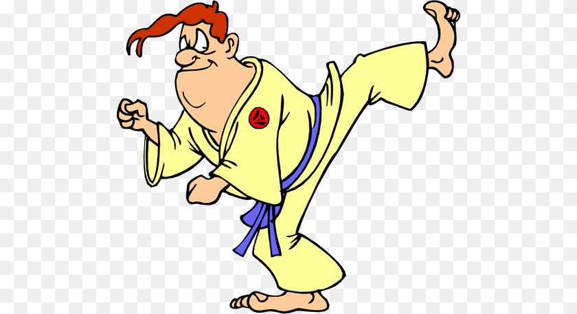 Karate Man Exercising Vector Clip Art, Baby, Person, Martial Arts, Sport Clipart PNG