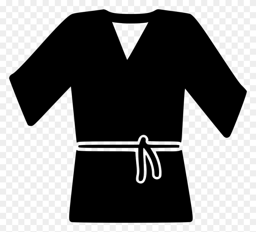 980x884 Karate Robe Karate Dress Icon, Clothing, Apparel, Sleeve HD PNG Download