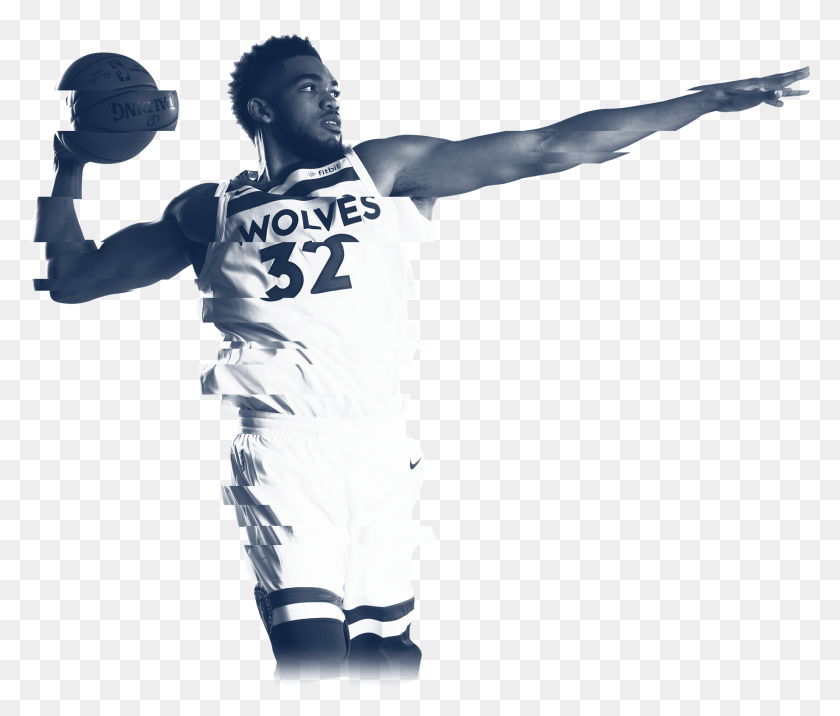 1836x1546 Karl Anthony Towns Glitch Effect, Person, Human, People HD PNG Download