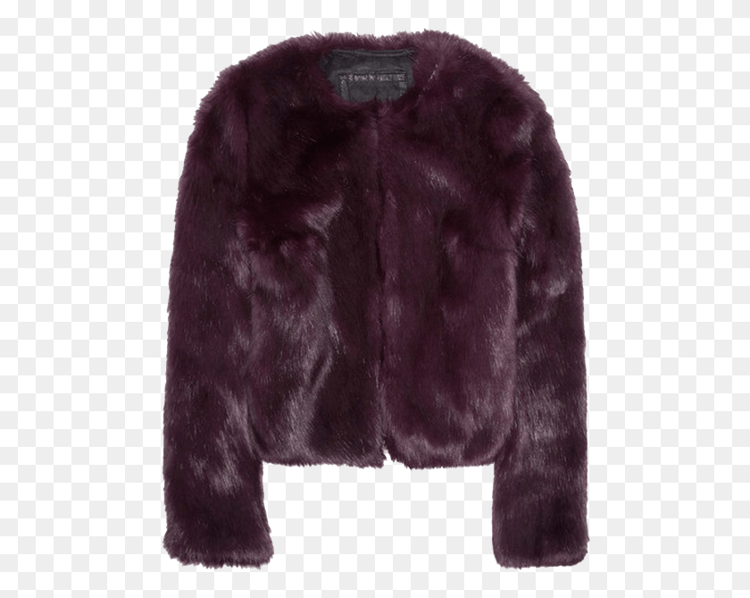 482x609 Karl Lagerfeld39s Burgundy Faux Fur Jacket Shines Brightly Karl Lagerfeld Faux Fur Eveline Jacket, Clothing, Apparel, Bear HD PNG Download