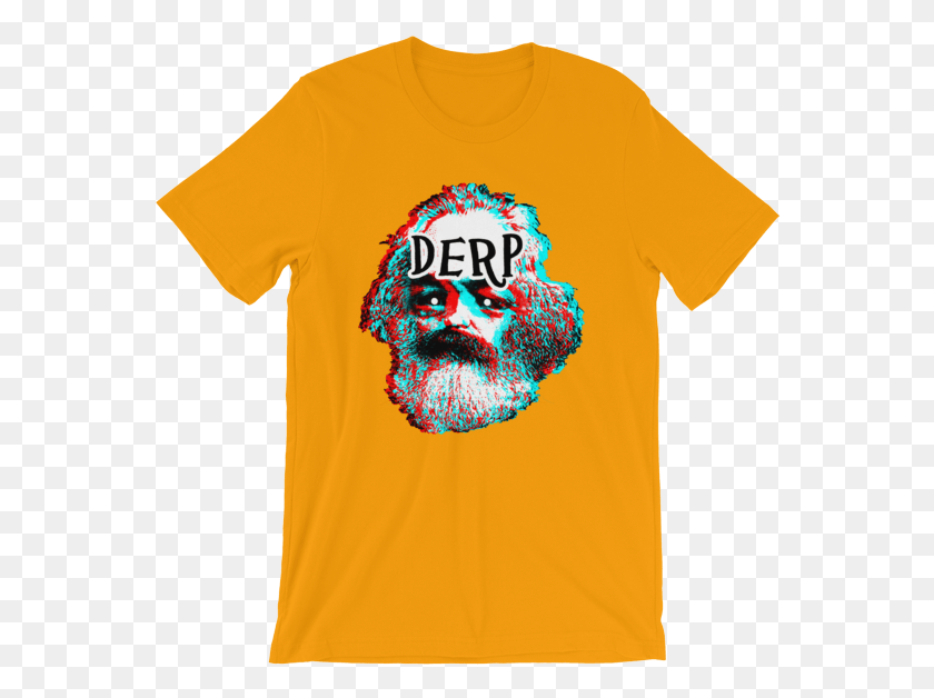 564x568 Karl Marx Derp Shirt T Shirt, Clothing, Apparel, T-shirt HD PNG Download
