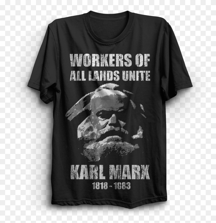 1680x1744 Descargar Png / Camiseta Karl Marx Noam Chomsky, Ropa, Vestimenta, Camiseta Hd Png