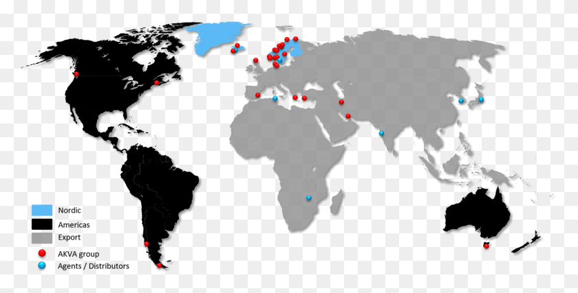 1329x626 Kart Akva Group June World Map, Map, Diagram, Plot HD PNG Download