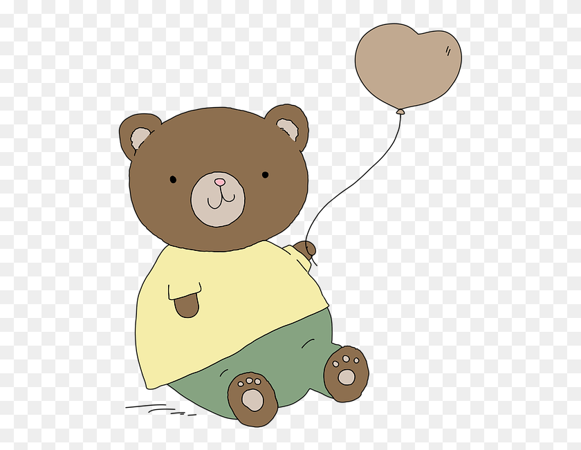 503x591 Kartun Teddy Bear Lucu, Toy, Giant Panda, Bear HD PNG Download