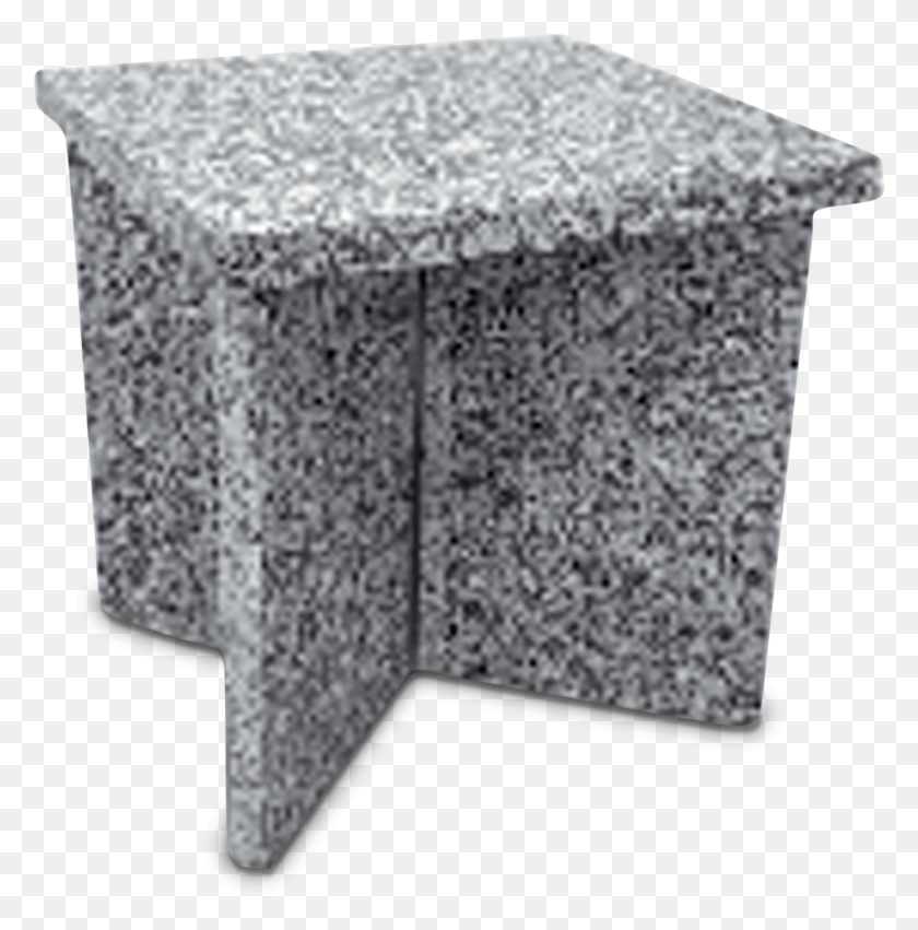 1475x1497 Kasota Stone Table Rgb End Table, Concrete, Rug, Tomb HD PNG Download