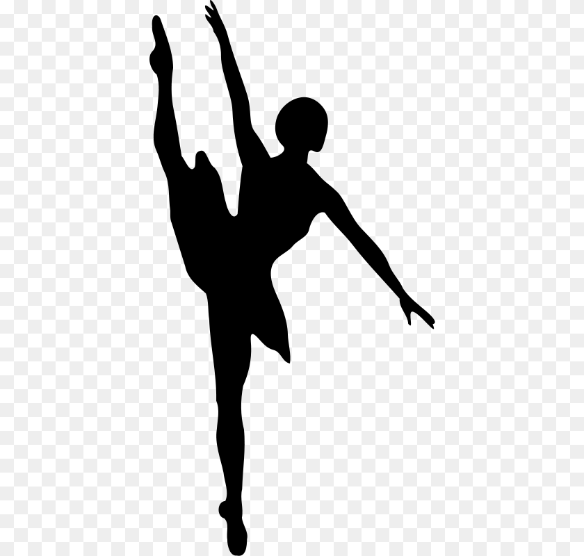 Kat Ballet Dance And Dancer, Gray Clipart PNG