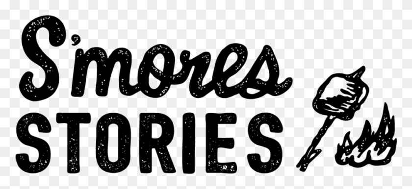 935x391 Kat Marshello Driftwood Magazine Smores Stories Lettering Smores Lettering, Text, Hand, Spider Web HD PNG Download