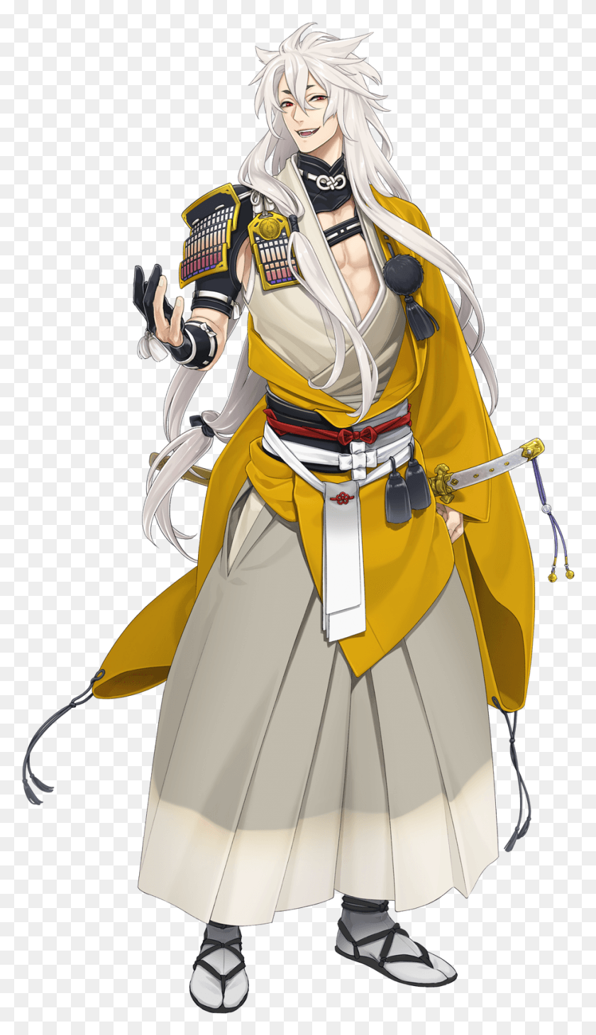 921x1652 Katana Samurai Character Art Character Design Character Touken Ranbu Kogitsunemaru Cosplay, Clothing, Apparel, Person HD PNG Download