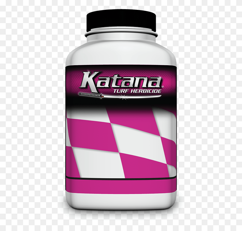 451x740 Katana Turf Herbicide Grape, Cosmetics, Deodorant, Bottle HD PNG Download