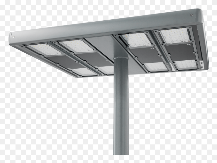 796x584 Katana Urban Post Top 4 Floodlight Product Image 2000x1572px Street Light, Architecture, Building, Gutter HD PNG Download