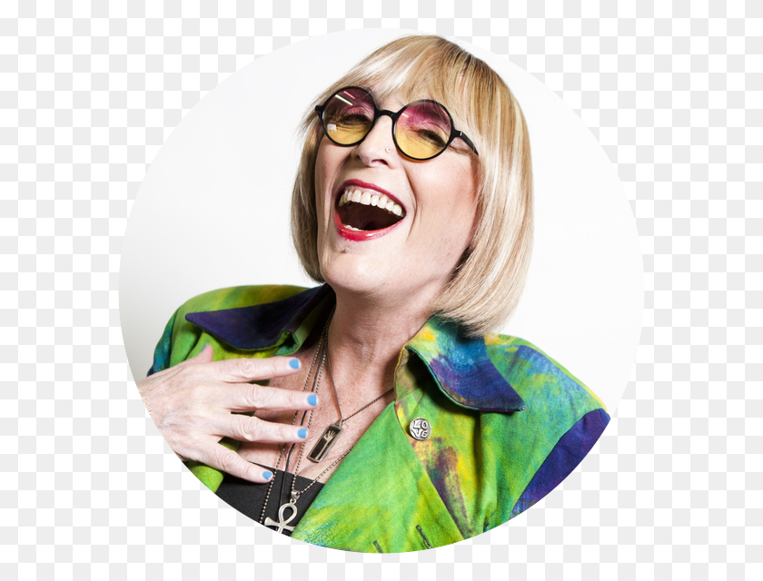 580x580 Kate Bornstein, Face, Person, Female HD PNG Download