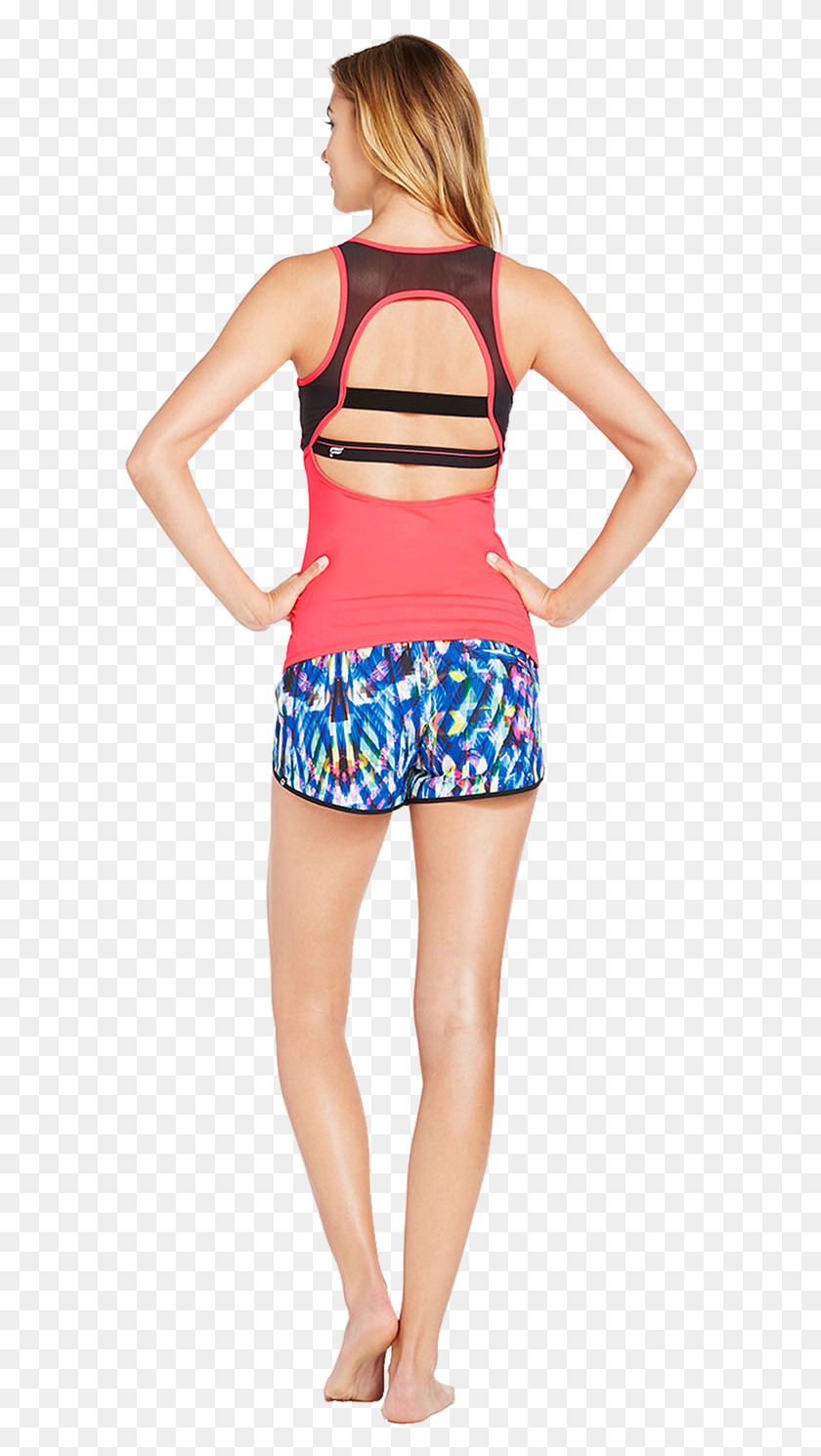 591x1429 Kate Hudson Fabletic39s Wave Runner Workout Outfit Photo Shoot, Clothing, Apparel, Shorts HD PNG Download