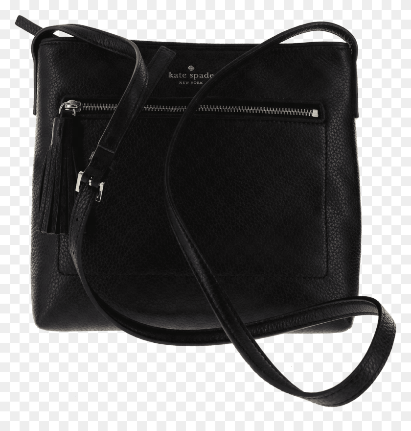1404x1476 Kate Spade Dessi Wkru4073 All Black Crossbody Bags Designer, Bag, Clothing, Apparel HD PNG Download