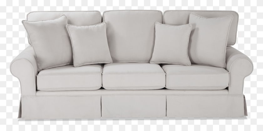 1309x605 Katie Bobs Com Transparent White Sofa, Couch, Furniture, Cushion HD PNG Download