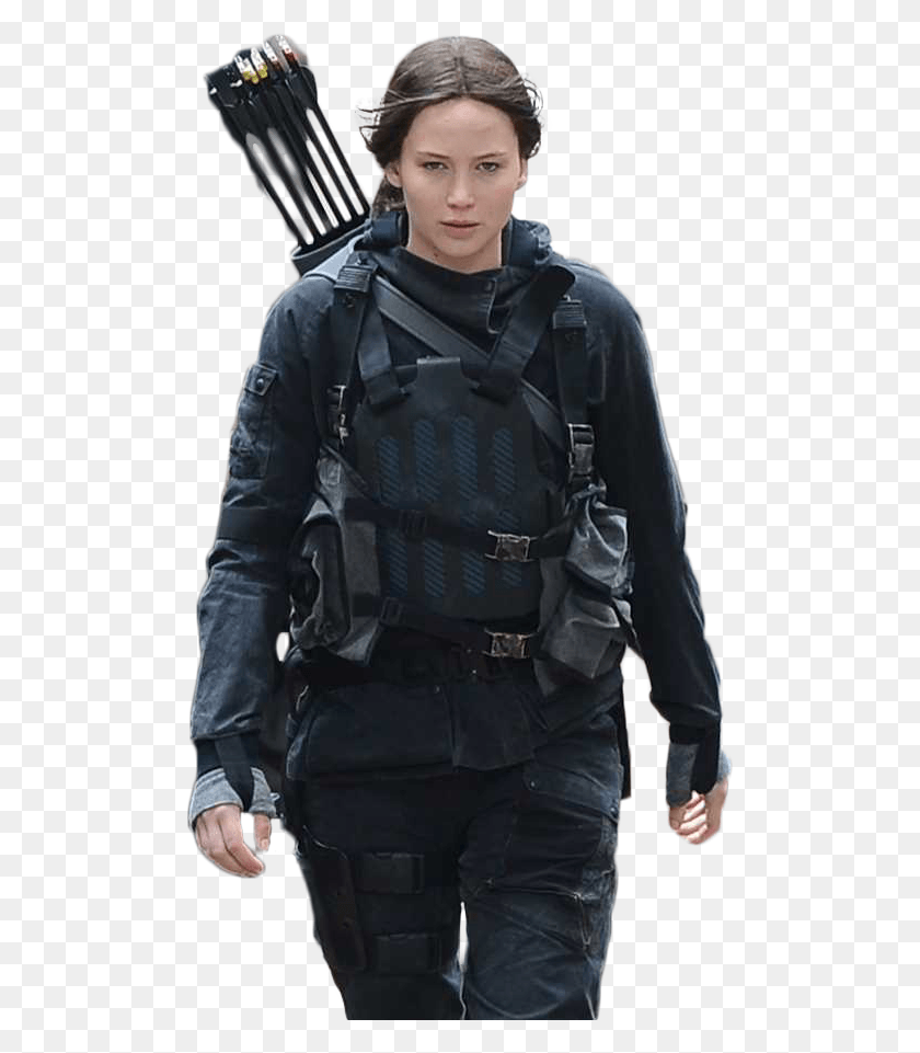 498x901 Katniss Y Peeta Katniss Everdeen Josh Y Jennifer Katniss Everdeen, Policía, Persona, Humano Hd Png