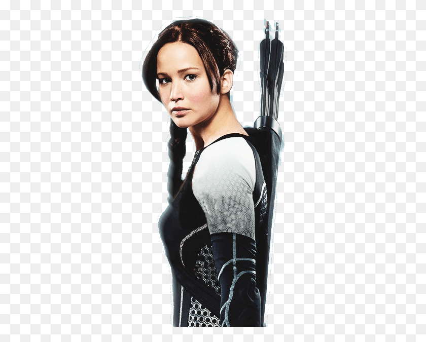 292x615 Katniss Everdeen Photo, Person, Human, Face HD PNG Download