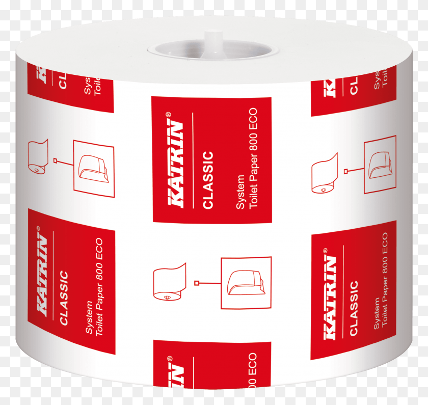 2517x2373 Katrin Classic Eco Toilet Rolls 800 Sheet Katrin, First Aid, Disk, Dvd HD PNG Download