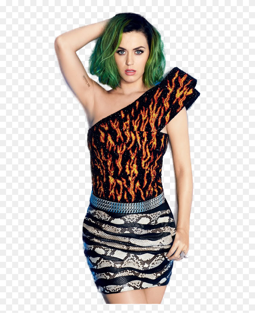 501x968 Katy Perry 2014 Blog Da Miia Katy Perry Yeil, Clothing, Apparel, Dress HD PNG Download