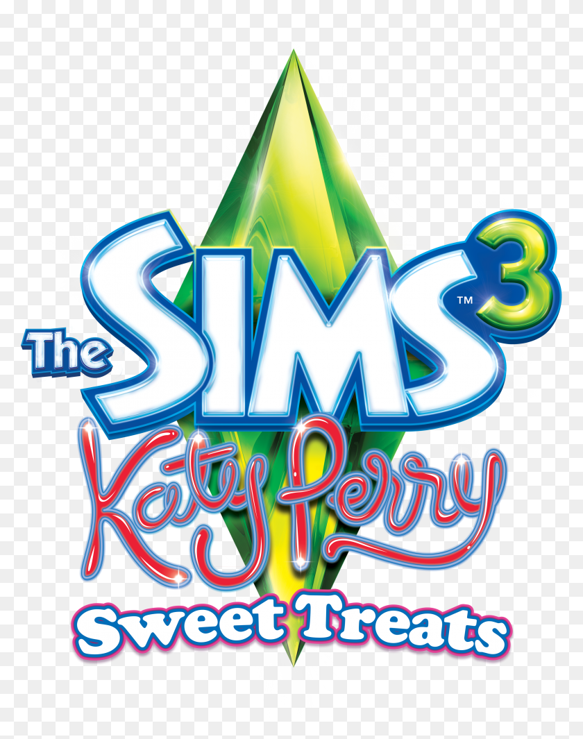 3173x4092 Katy Perry Clipart Cupcake Sims 3 Katy Perry Sweet Treats Logo HD PNG Download
