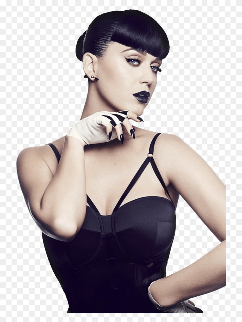 731x1058 Katy Perry Katy Perry Cover Girl Makeup, Clothing, Apparel, Person HD PNG Download