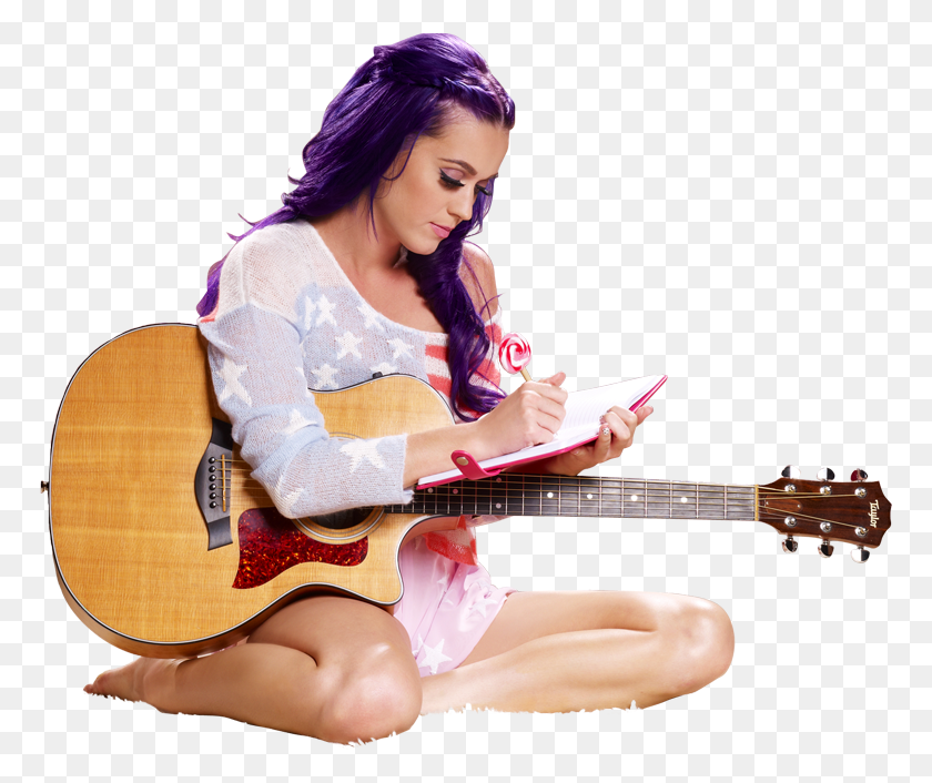 Katy Perry Katy Perry Part Of Me, Person, Human, Guitar HD PNG Download