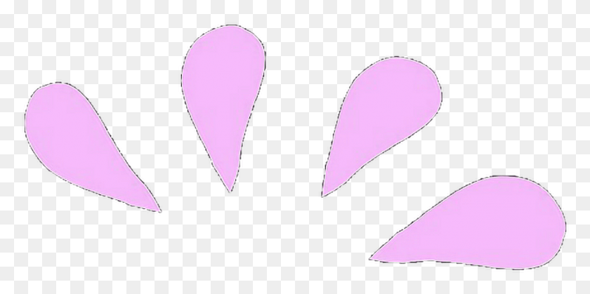 974x449 Kawaii Cute Pink Pastel Transparente Overlay Heart, Almohada, Cojín, Mano Hd Png