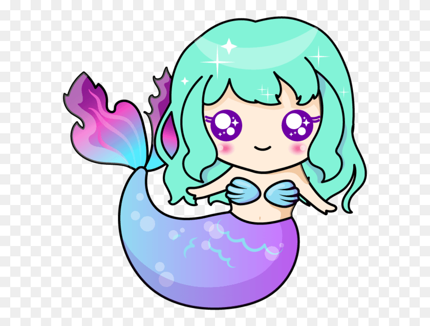 600x576 Kawaii Pictures Of Mermaids, Graphics, Sunglasses HD PNG Download