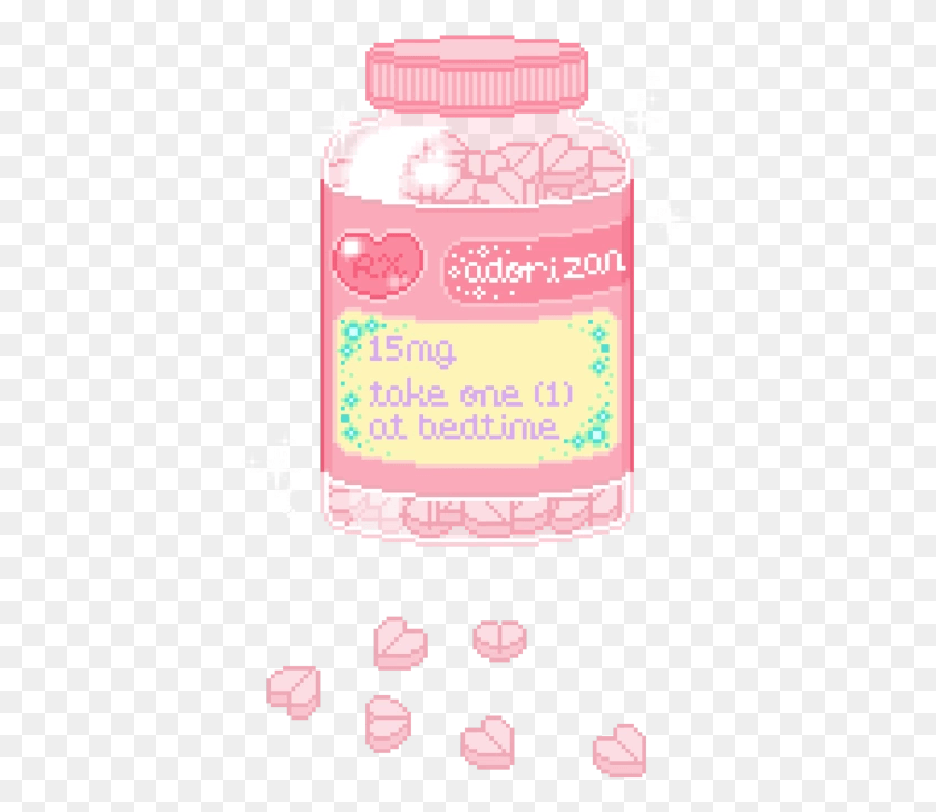 410x669 Kawaii Pixel Art And Pink Image Yami Kawaii Pixel Gif, Косметика, Еда, Девушка Hd Png Скачать
