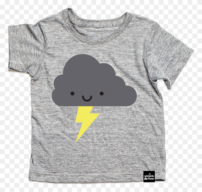 1417x1341 Kawaii Storm Cloud T Shirt, Clothing, Apparel, T-shirt HD PNG Download