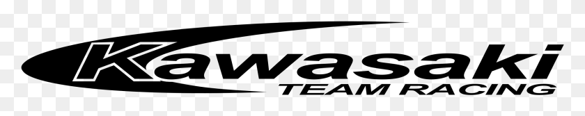 2191x303 Логотип Kawasaki Team Racing Прозрачная Доска Для Серфинга, Серый, Мир Варкрафта Png Скачать