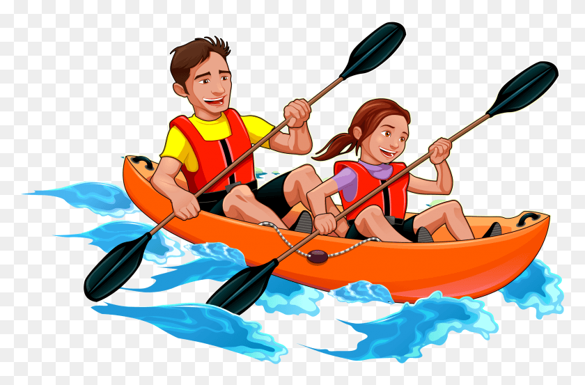 2369x1500 Kayak, Boat, Vehicle, Transportation HD PNG Download