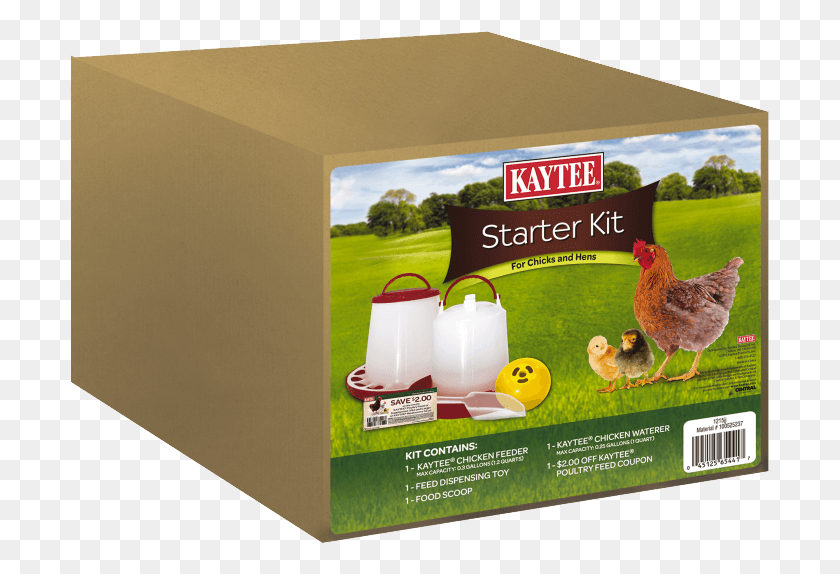 699x514 Kaytee Chickenchick Starter Kit Kaytee, Chicken, Poultry, Fowl HD PNG Download