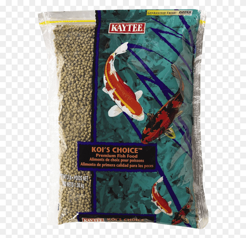 586x751 Descargar Png Kaytee Koi39S Choice Premium Fish Food Alimentos Para Pescados, Animal, Carpa, Planta Hd Png