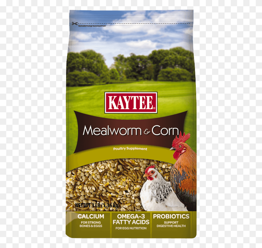 422x735 Kaytee Mealworms And Corn Treat Mealworm, Chicken, Poultry, Fowl HD PNG Download