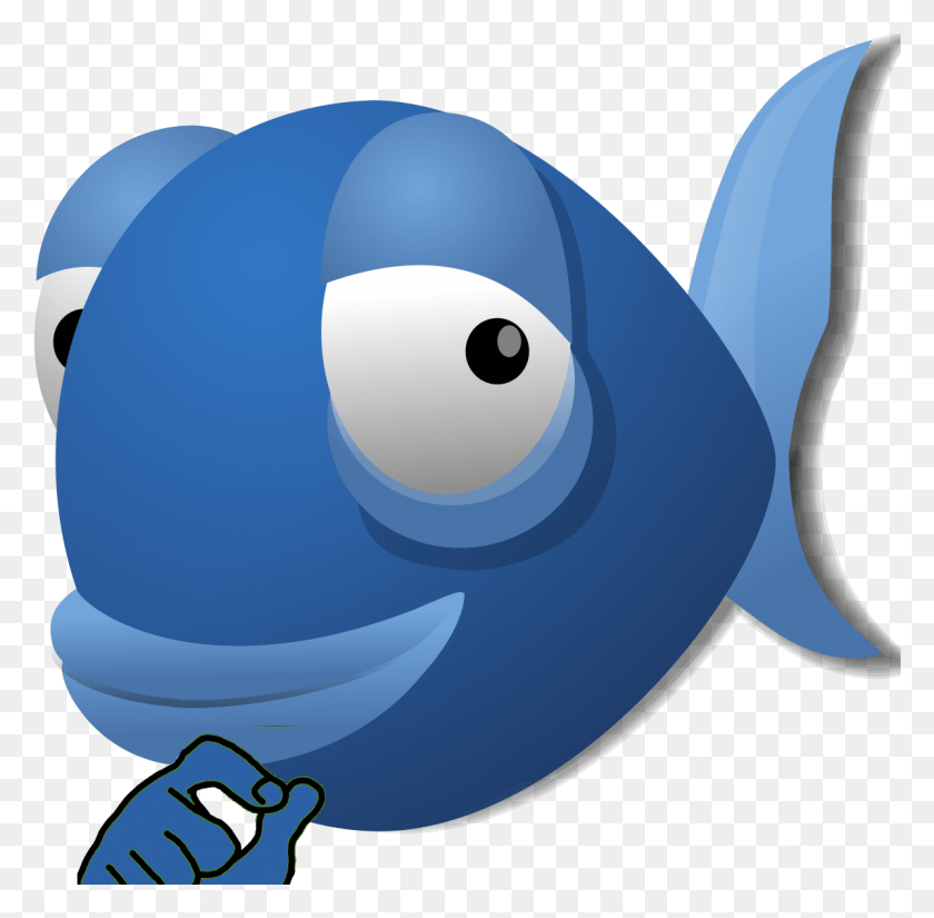1145x1123 Kb Bluefish Icon, Graphics, Balloon HD PNG Download