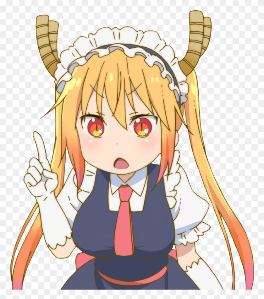 882x1010 Kb Kobayashi Dragon Maid Tohru Gif, Комиксы, Книга, Манга Png Скачать