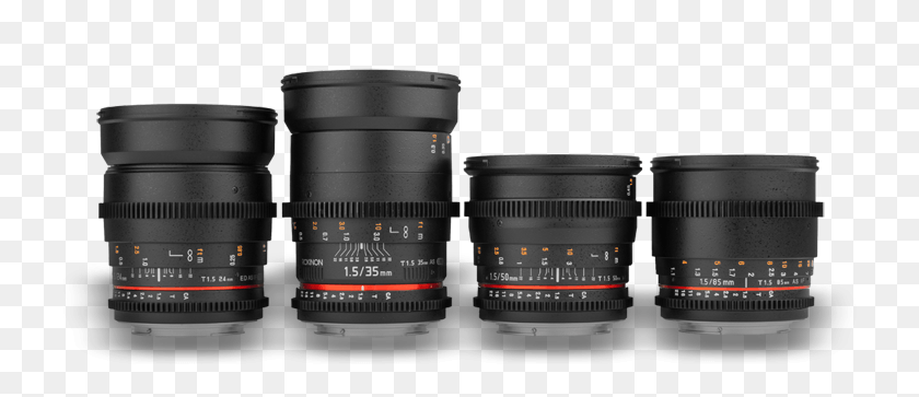 742x303 Kb Rokinon Cine Ds, Camera Lens, Electronics HD PNG Download