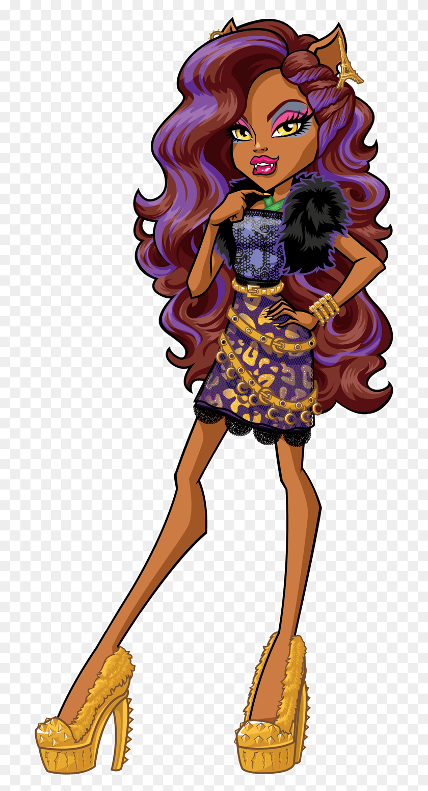 709x1491 Kearstons Clawdeen Wolf Scaris Monster High Art Monster Monster High Clawdeen Scaris, Clothing, Apparel HD PNG Download