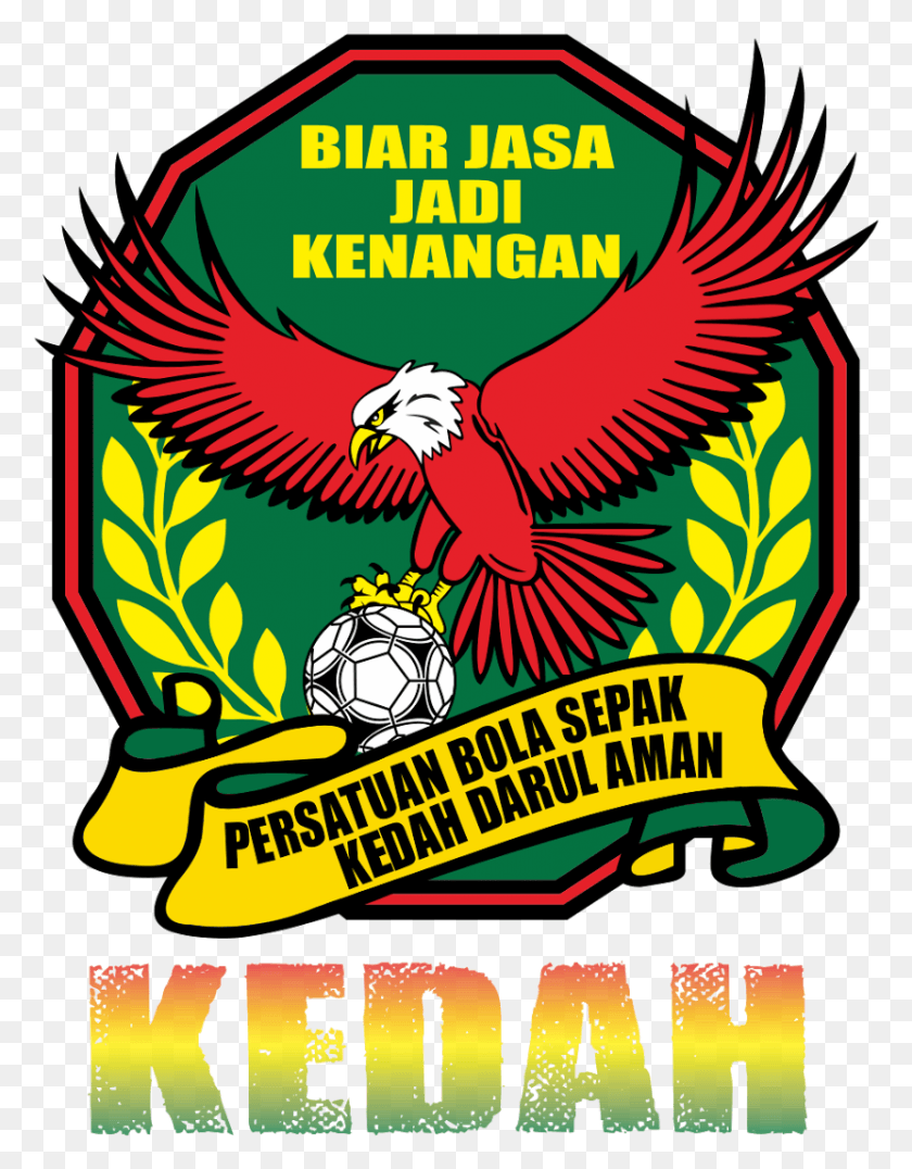 831x1083 Kedah Fa Logo Векторный Логотип Kedah Dream League Soccer 2018, Плакат, Реклама, Флаер Png Скачать