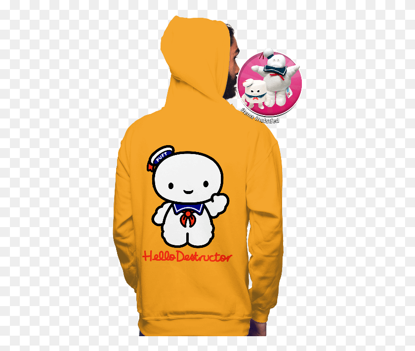 386x651 Keep Calm And Stay Puft Bundle Hoodie, Clothing, Apparel, Sweatshirt HD PNG Download