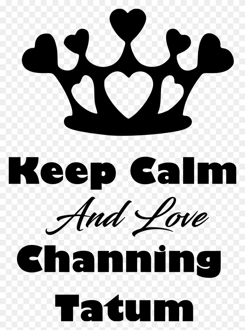 968x1327 Keep Calm Channing Tatum File Size, Gray, World Of Warcraft HD PNG Download