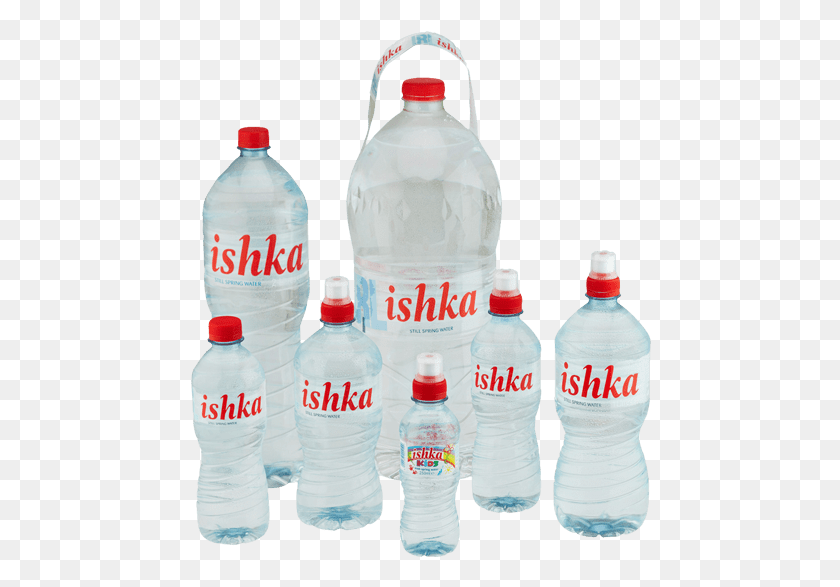 462x527 Descargar Png / Agua De Ishka Pura, Botella, Bebida Hd Png