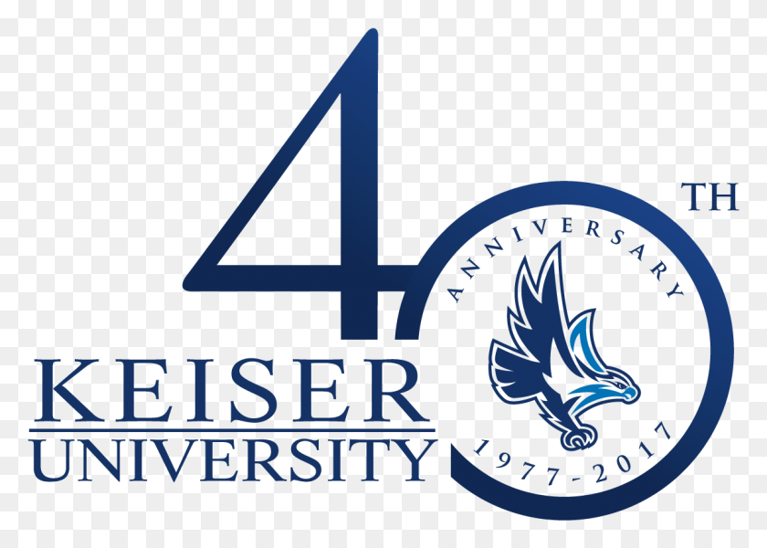 1142x791 Keiser University 40th Anniversary Celebration Keiser University, Logo, Symbol, Trademark HD PNG Download