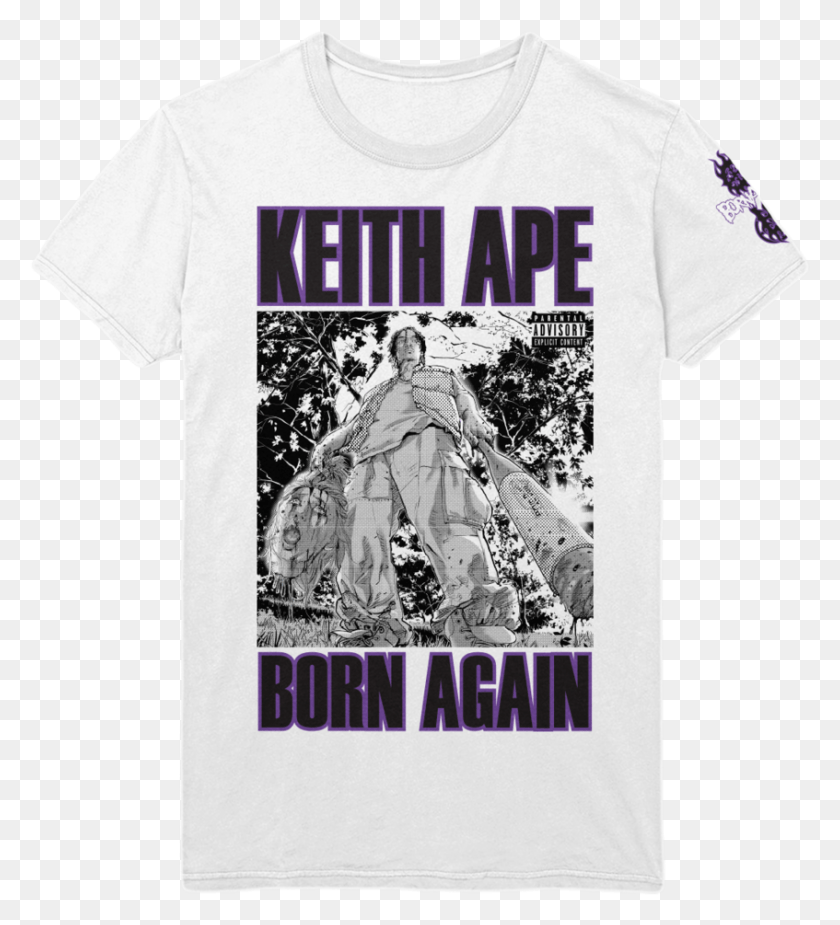 847x940 Keith Ape, Clothing, Apparel, Person HD PNG Download
