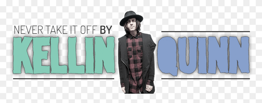 986x344 Kellin Quinn Never Take It Off Gentleman, Clothing, Apparel, Person HD PNG Download