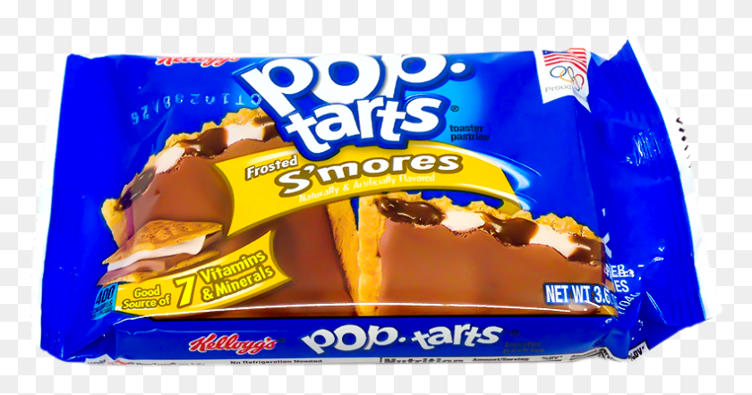789x387 Kellogs Pop Tarts Frosted Smores Pop Tarts, Sweets, Food, Confectionery HD PNG Download