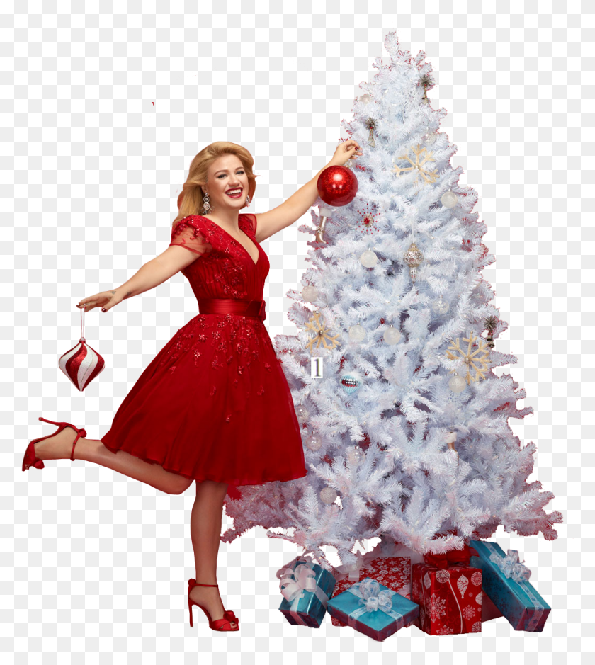 1052x1186 Kelly Clarkson Clipart Photoshoot Kelly Clarkson Wrapped In Red, Tree, Plant, Person HD PNG Download