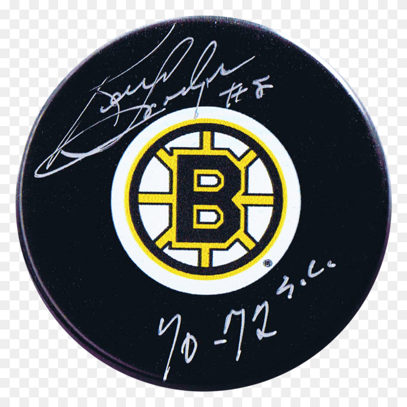 1285x1285 Descargar Png Ken Hodge Autografiado Boston Bruins 70 72 Stanley Cup, Etiqueta, Texto, Logotipo Hd Png
