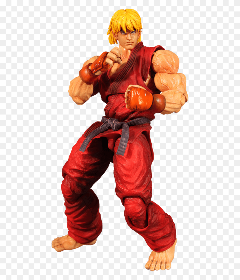 480x918 Ken Masters Ken Street Fighter Figura, Persona, Humano, Ropa Hd Png