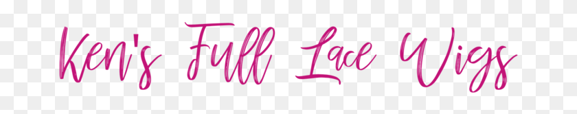 669x106 Ken S Full Lace Wigs 4 Calligraphy, Text, Handwriting, Signature HD PNG Download